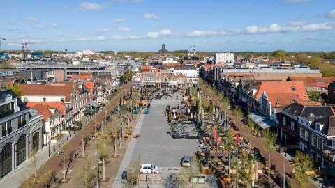 Luchtfoto Koemarkt