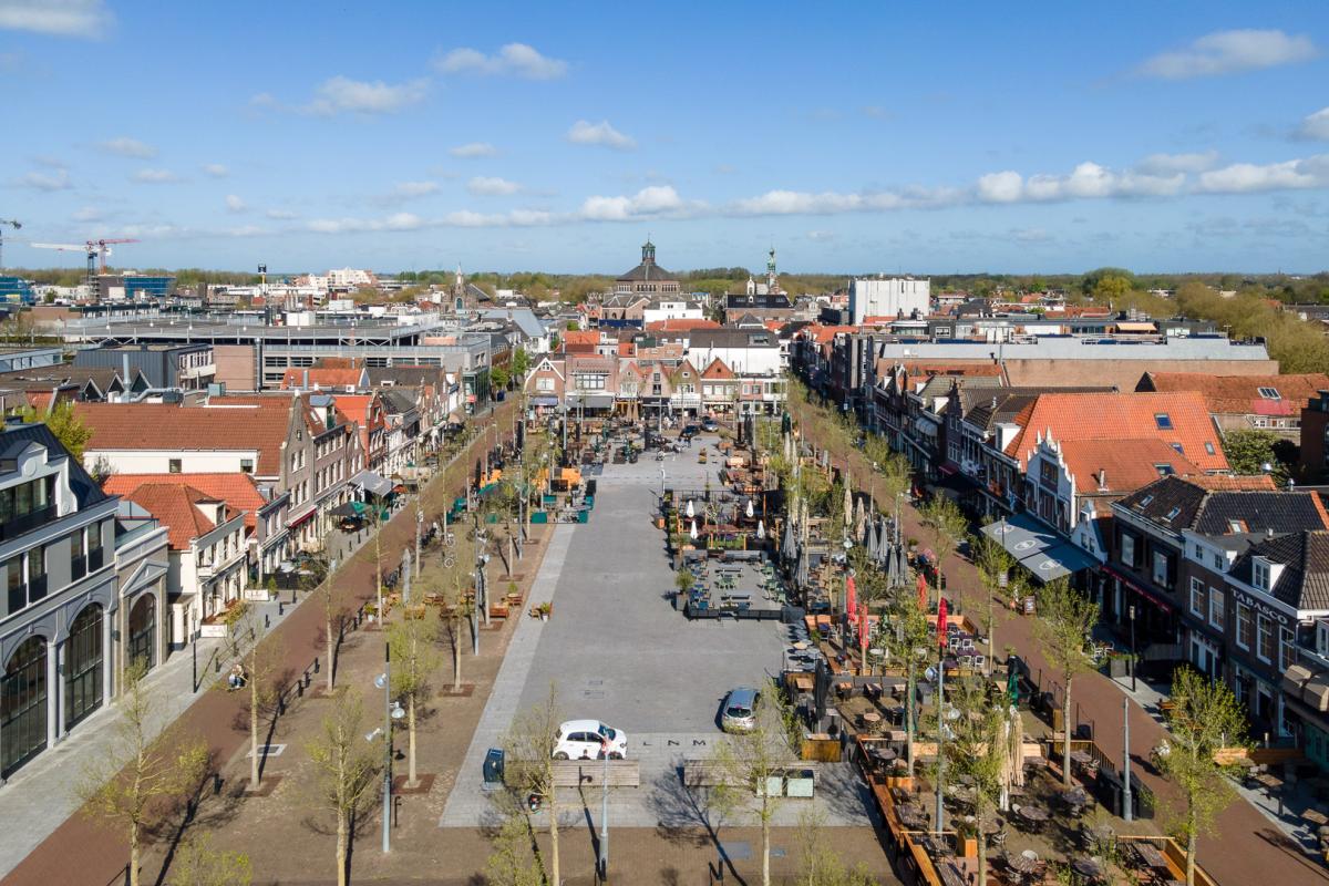 Luchtfoto Koemarkt