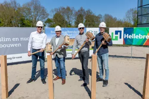 Eerste paal geslagen