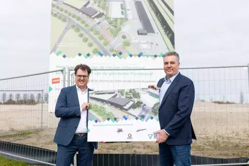 Gunning nieuwe milieustraat