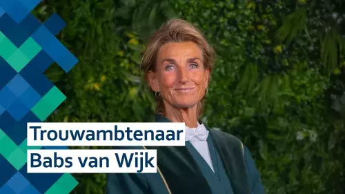 Trouwambtenaar Babs van Wijk