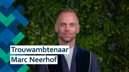Trouwambtenaar Marc Neerhof 