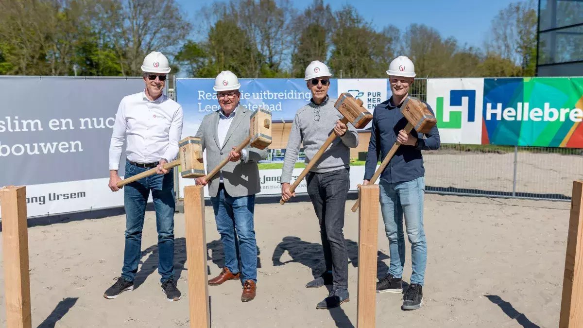 Eerste paal geslagen